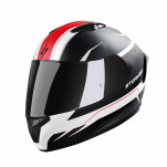 ZS 601 STAR WHITE GREY RED GLOSSY