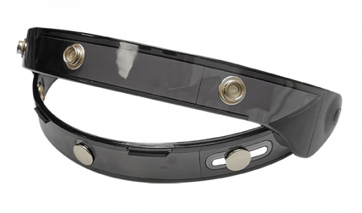 visior hinge QUARTZ - Noir